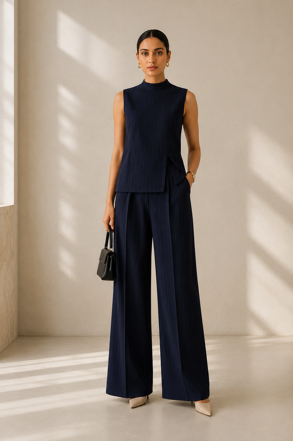 The Executive Pinstripe Co-Ord Set
