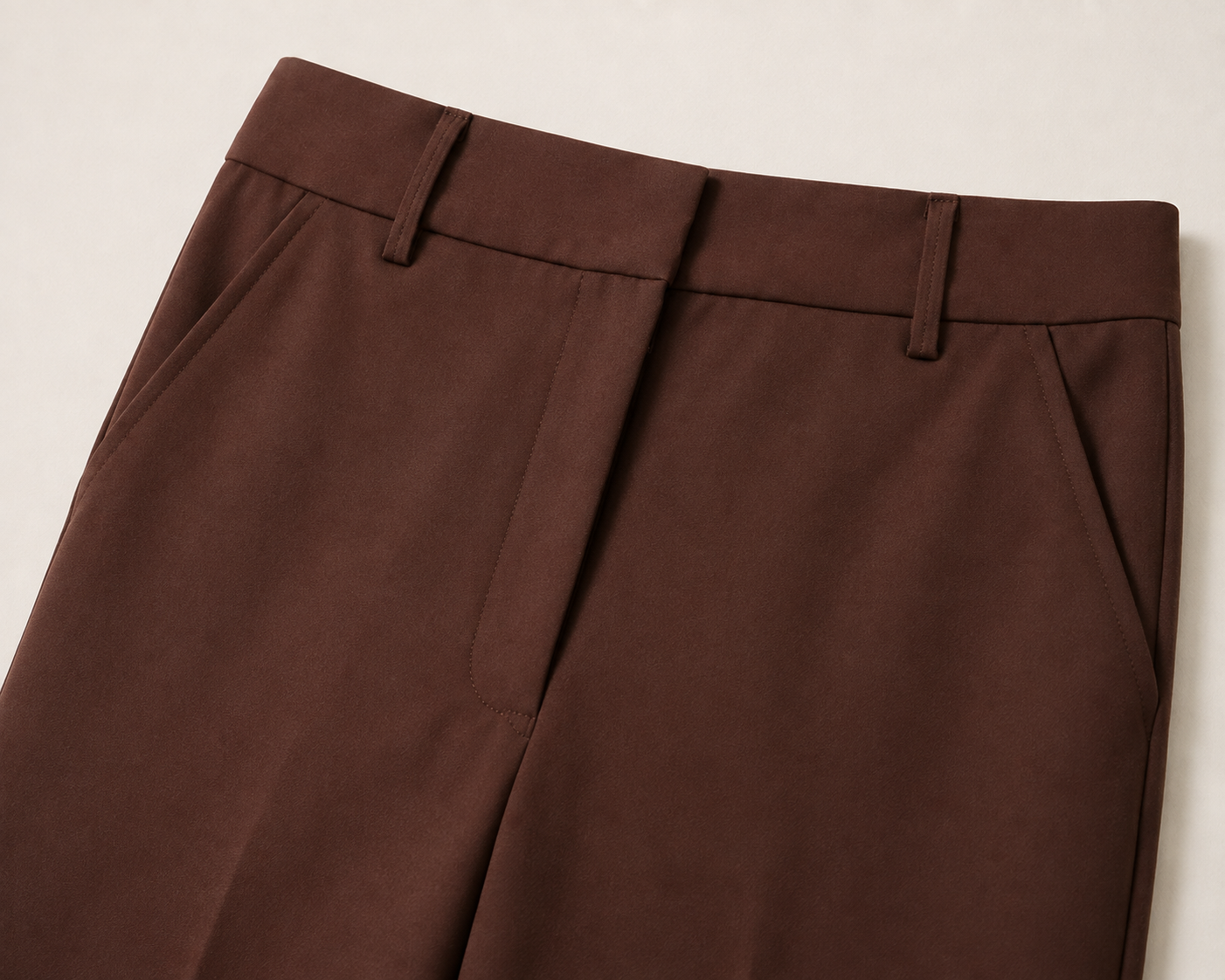 The Presence Trouser - Cocoa Brown