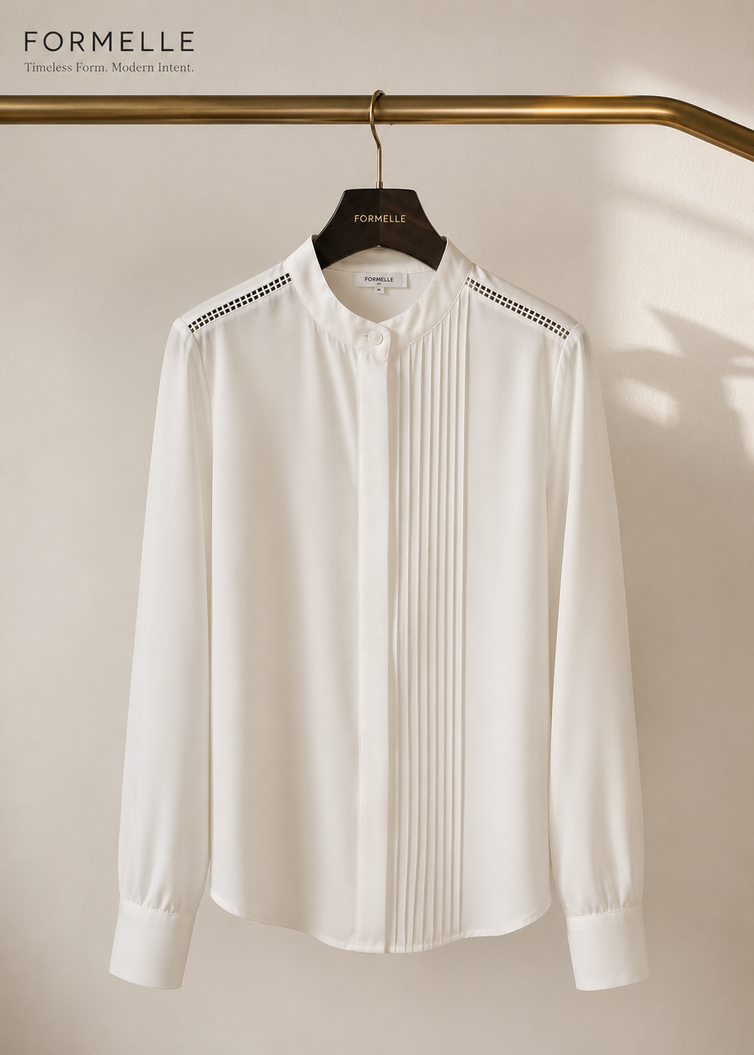 The Signature Pleat Shirt